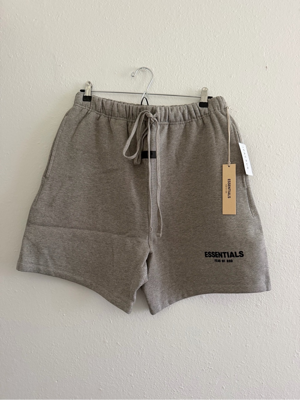 Fear of God Essentials 'Dark Oatmeal' SweatShorts